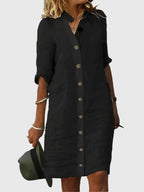 Dysis - Stylish button dress