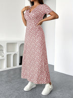 Eurynomeis - Elegant Floral Maxi Dress