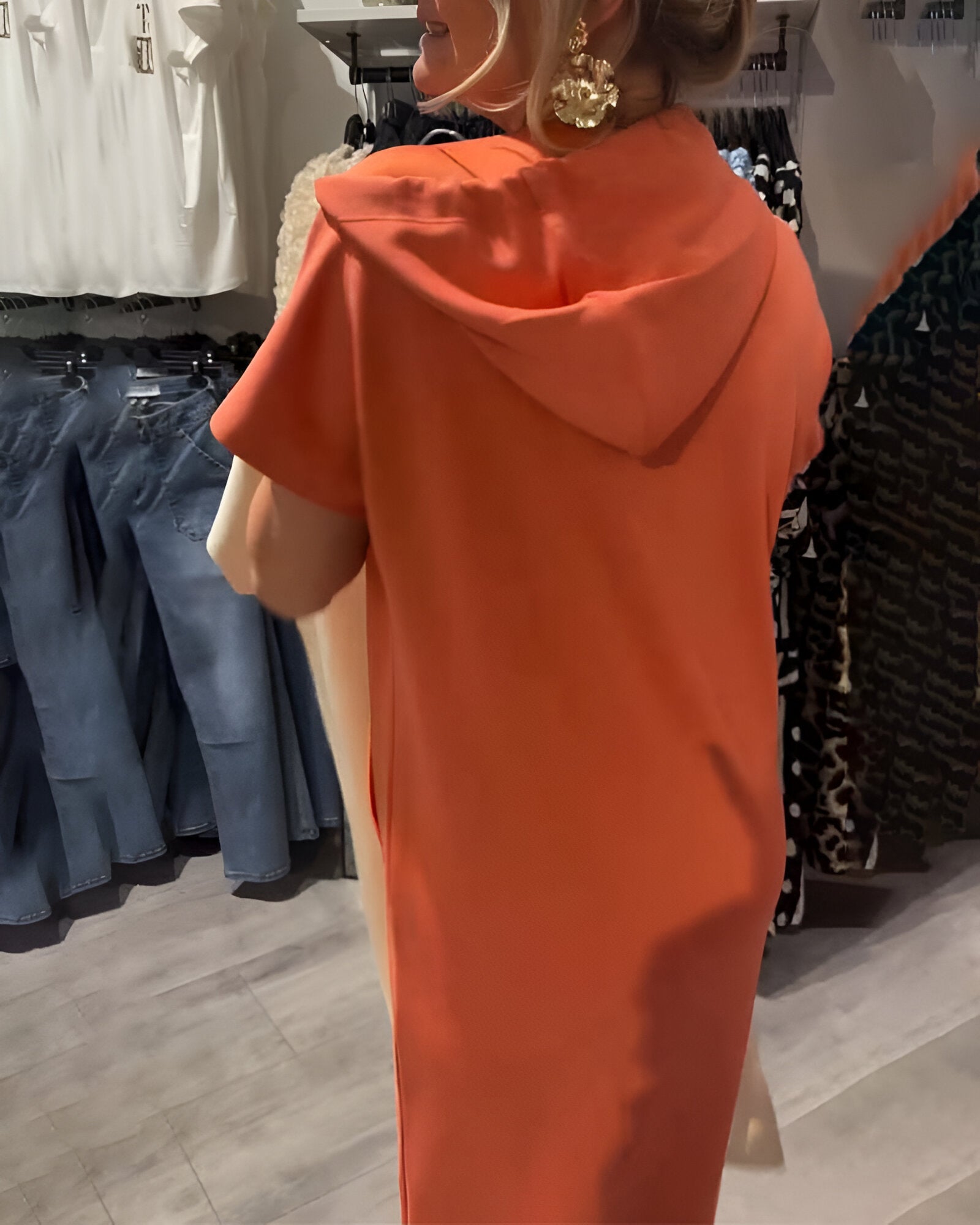 Penelope - Casual Hoodie Dress