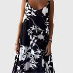 Altheaaia - Floral Sleeveless Summer Dress