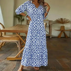 Chioneona - Women's V-neck summer dress