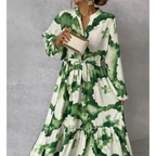 Philomelaessa - Ladies Elegant Flowing Floral Maxi Dress