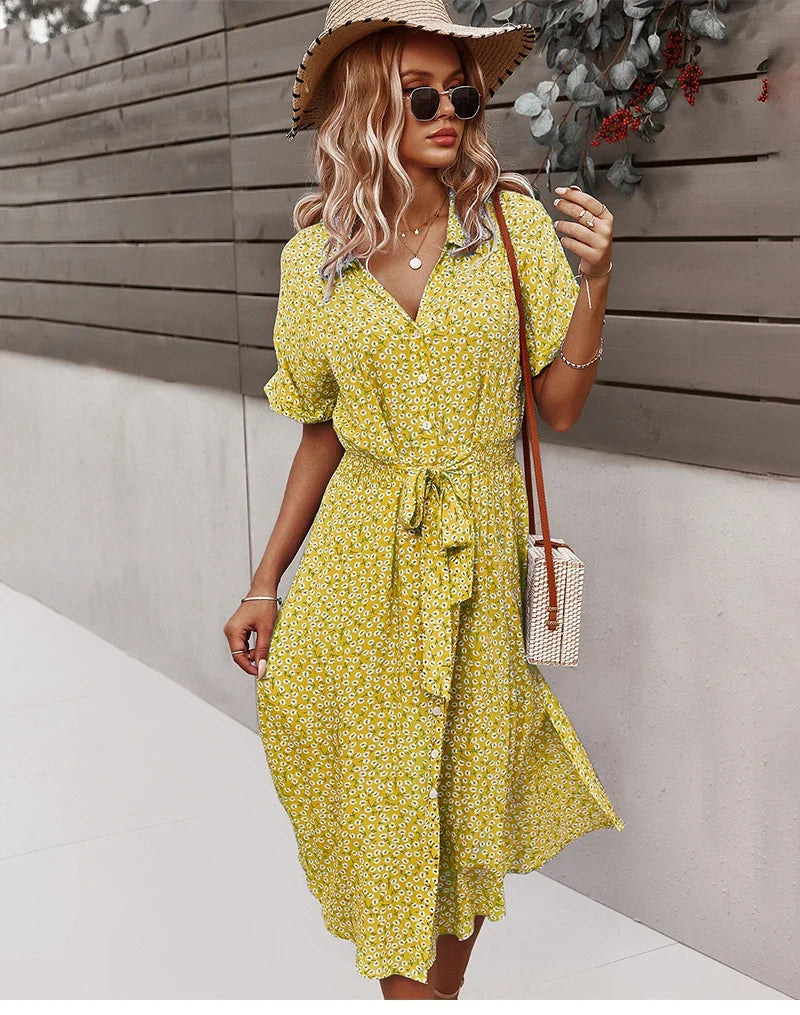 Melpomeneona - Comfortable Summer Dress