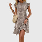Selene - Elegant Floral Dress