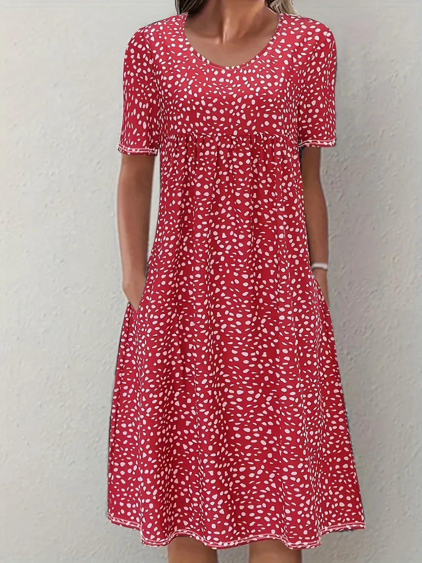 Urania - Elegant Tummy Covering Dress