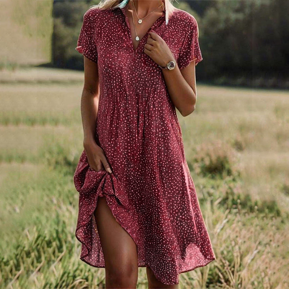 Erisia - Vibrant Midi Dress