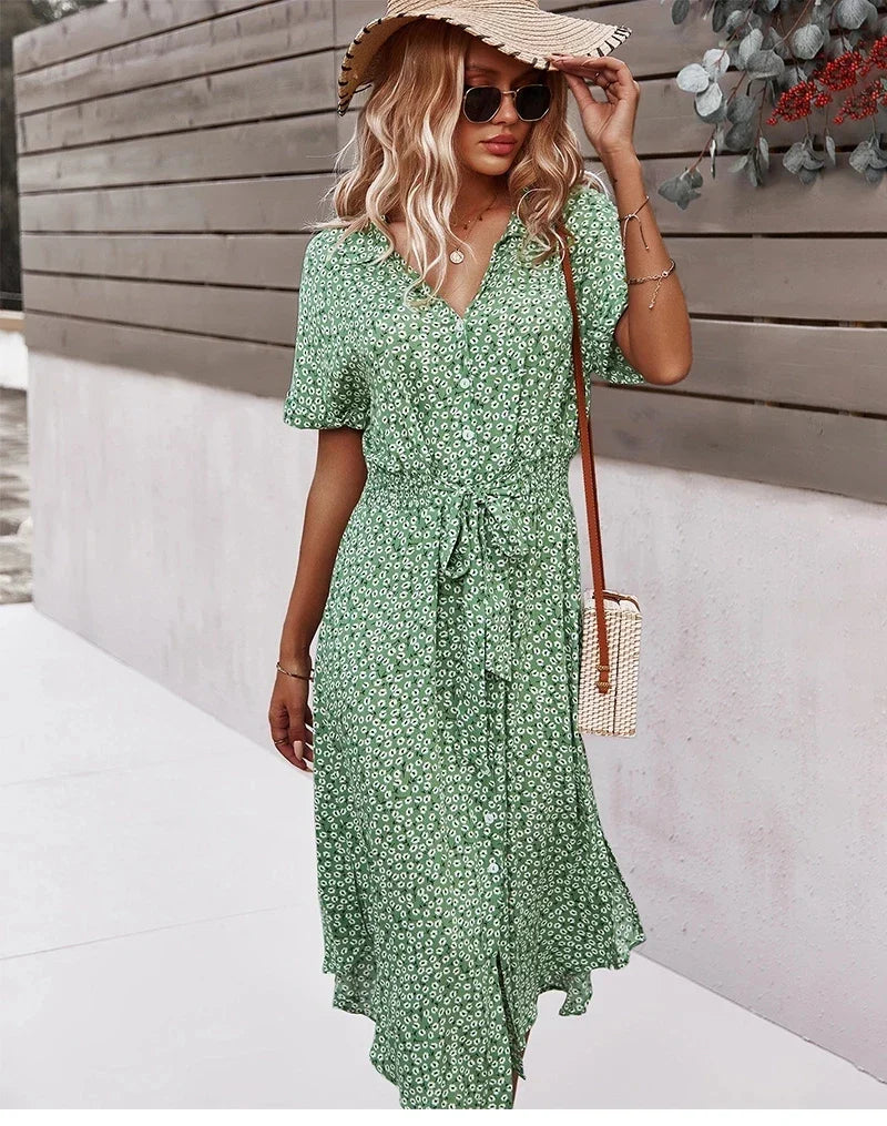 Melpomeneona - Comfortable Summer Dress