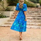 Maera - Trendy floral dress