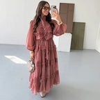 Nemesisyne - Embroidery Maxi Dress