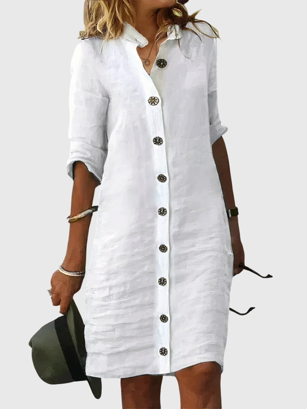 Dysis - Stylish button dress