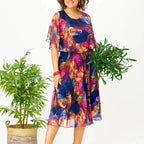 Cassandra - Floral Midi Dress