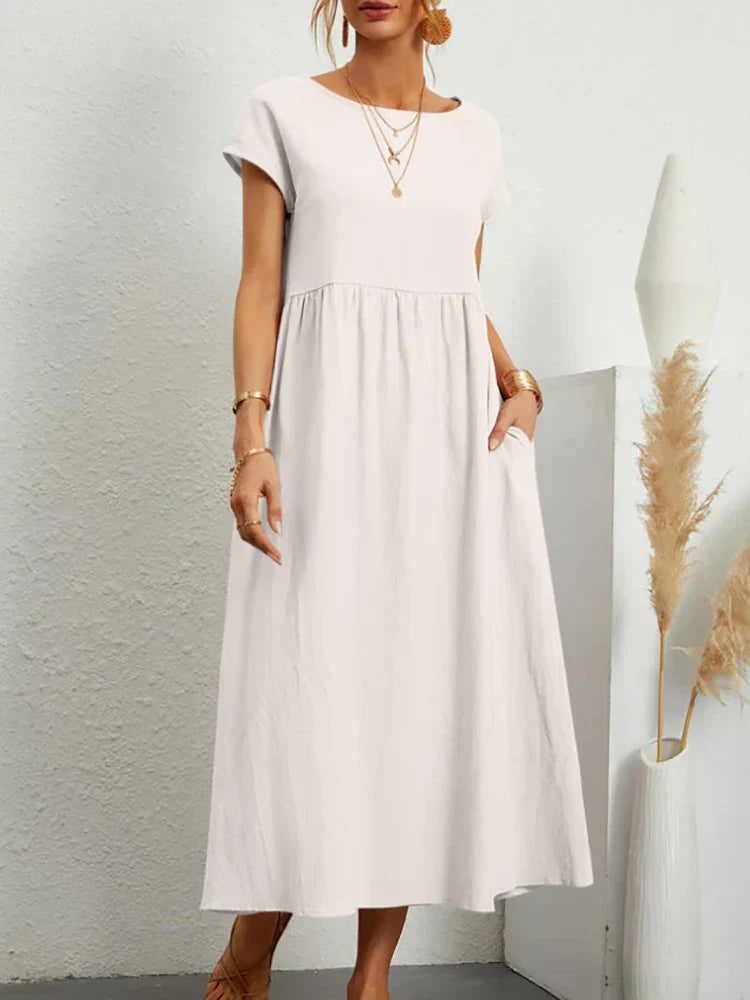 Melite - Vintage Comfortable Summer Dress