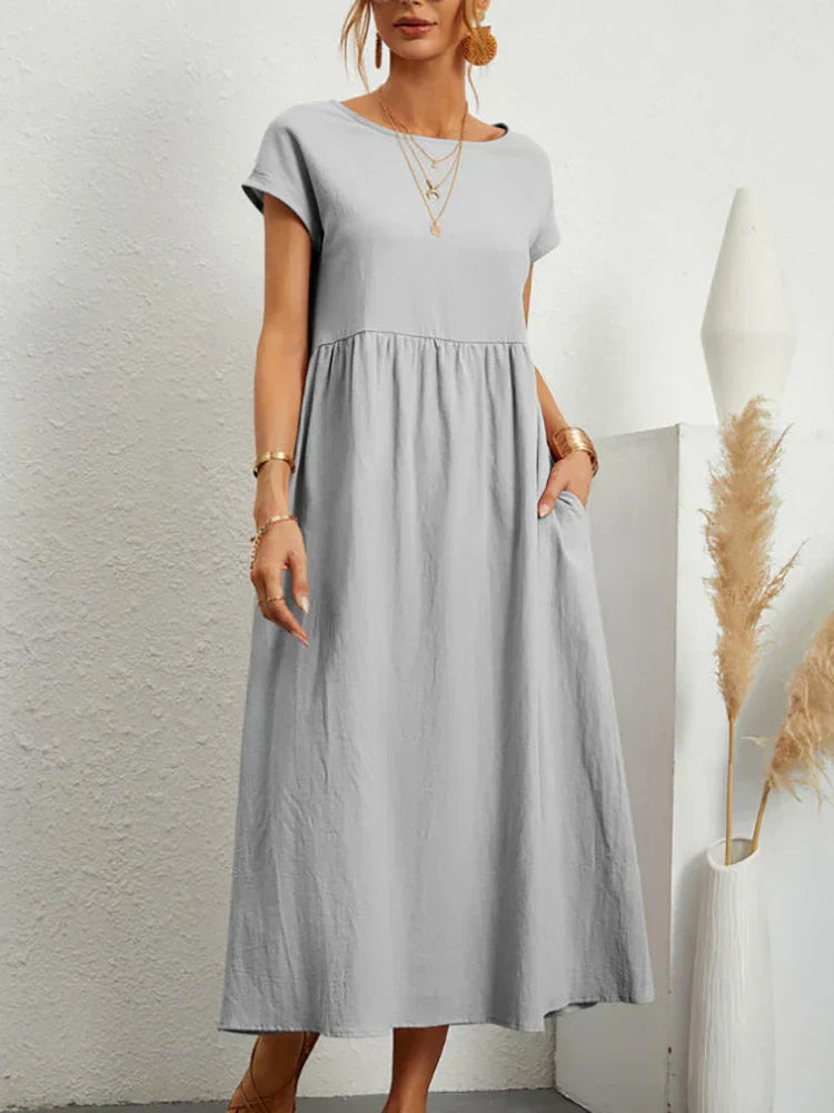 Melite - Vintage Comfortable Summer Dress