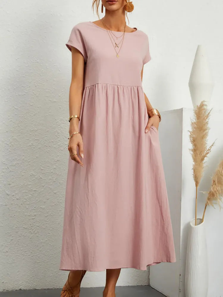 Melite - Vintage Comfortable Summer Dress