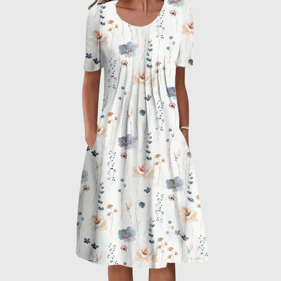 Eupheme - Elegant Tummy Covering Dress