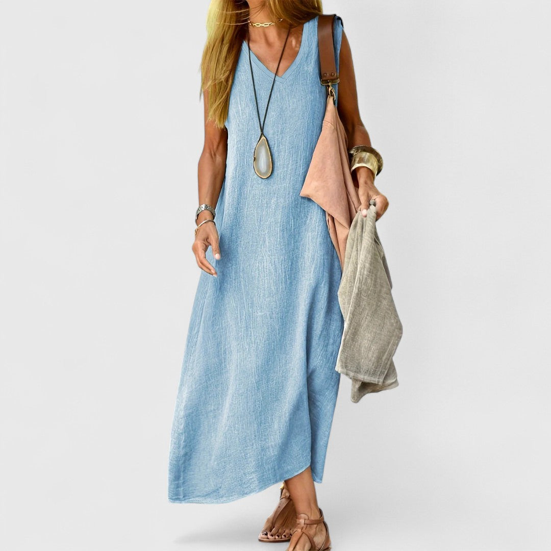 Alisa – Casual Sleeveless Dress