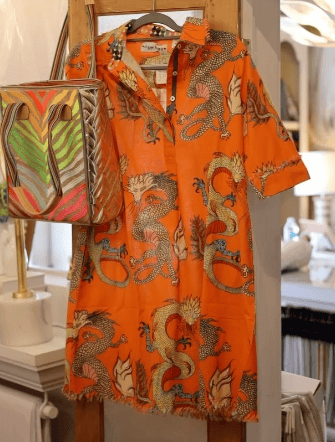 Lampetia - Fiery Dragon Summer Dress