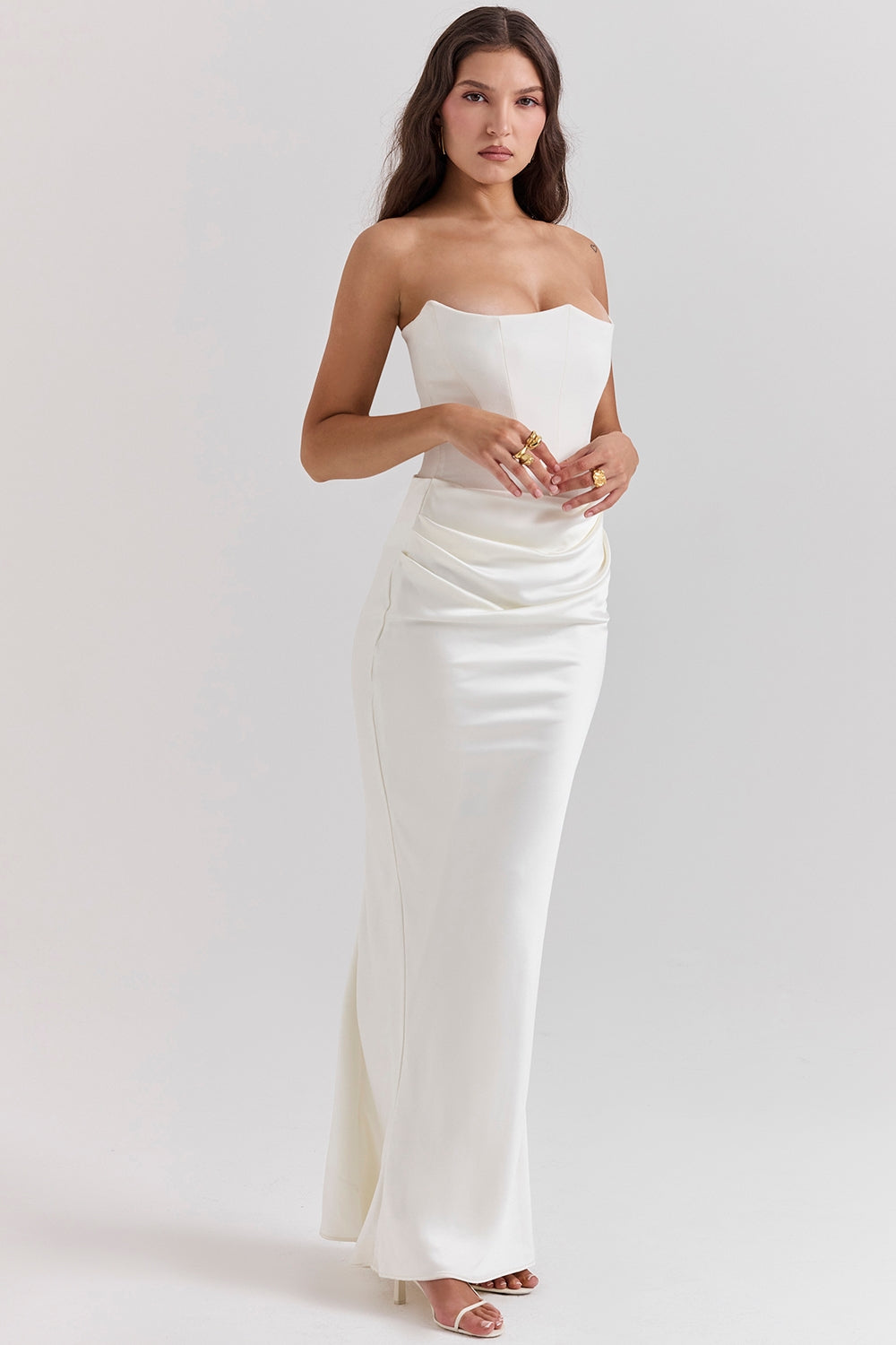 Ariadneessa - Off-The-Shoulder Dress