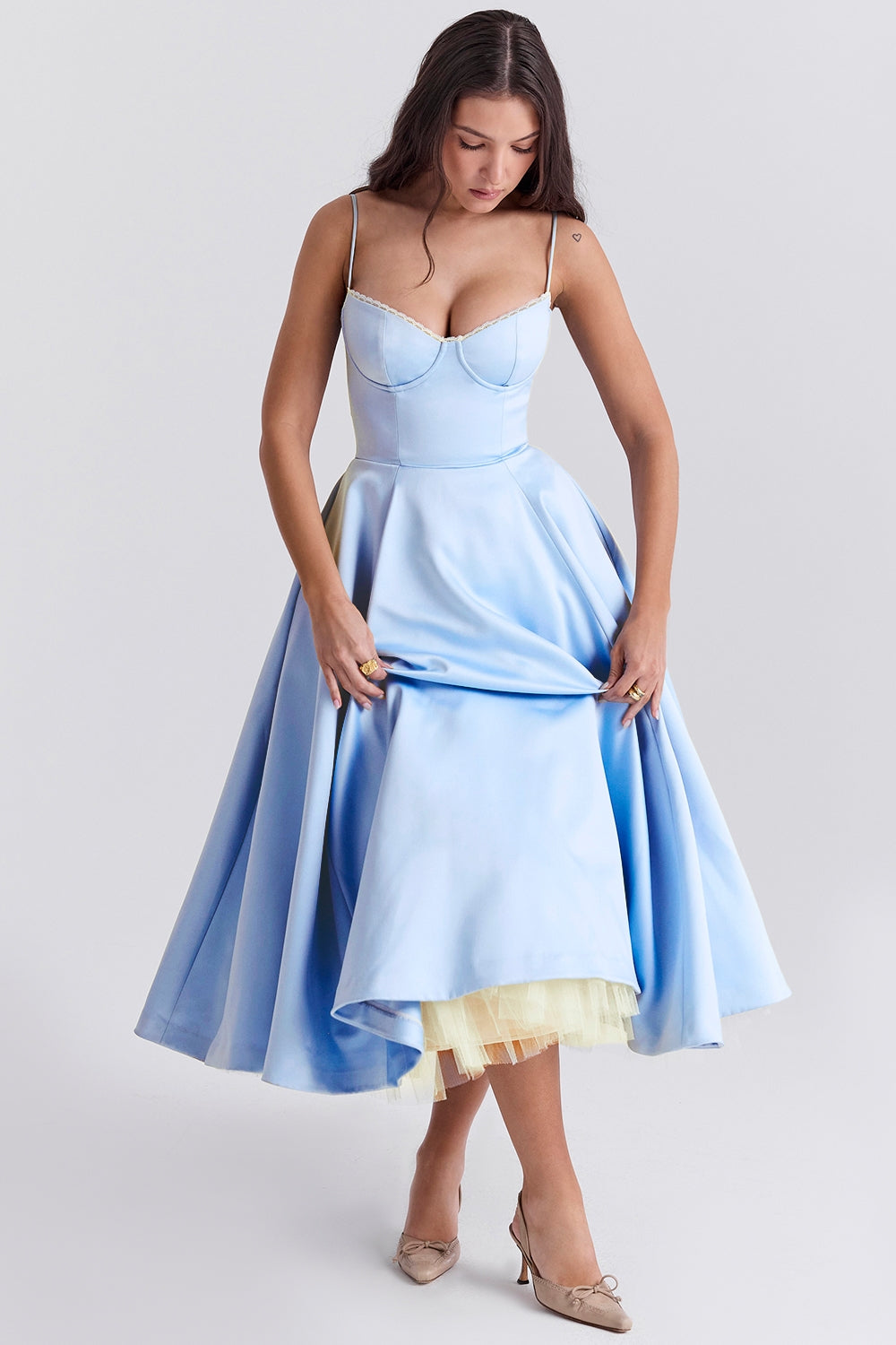 Persephoneessa - Elegant Midi Dress for Women