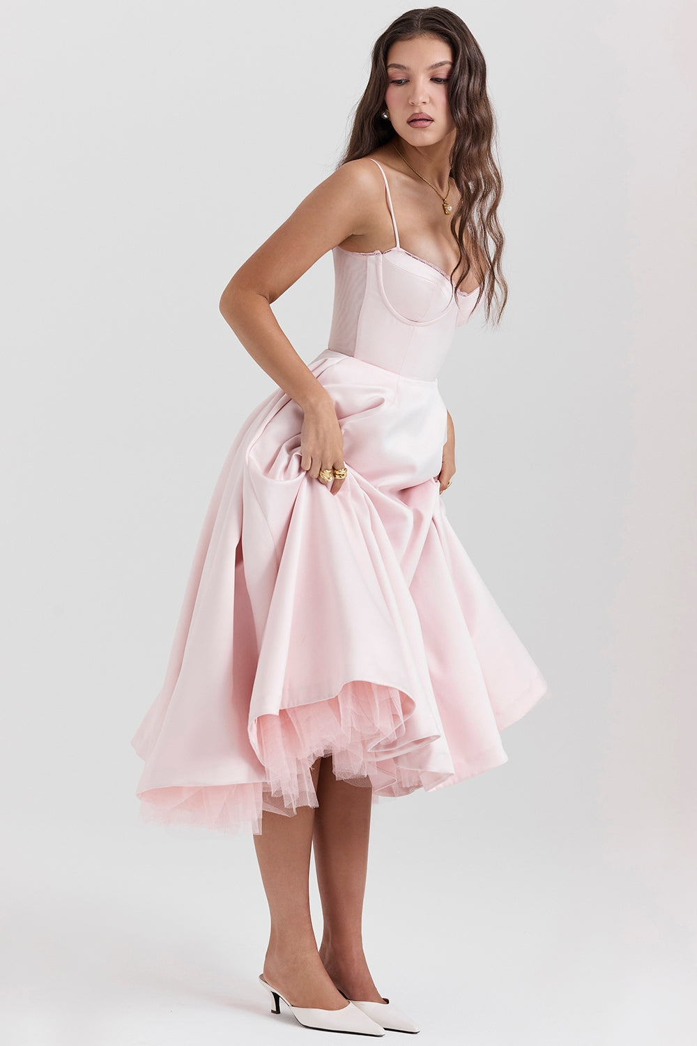 Persephoneessa - Elegant Midi Dress for Women
