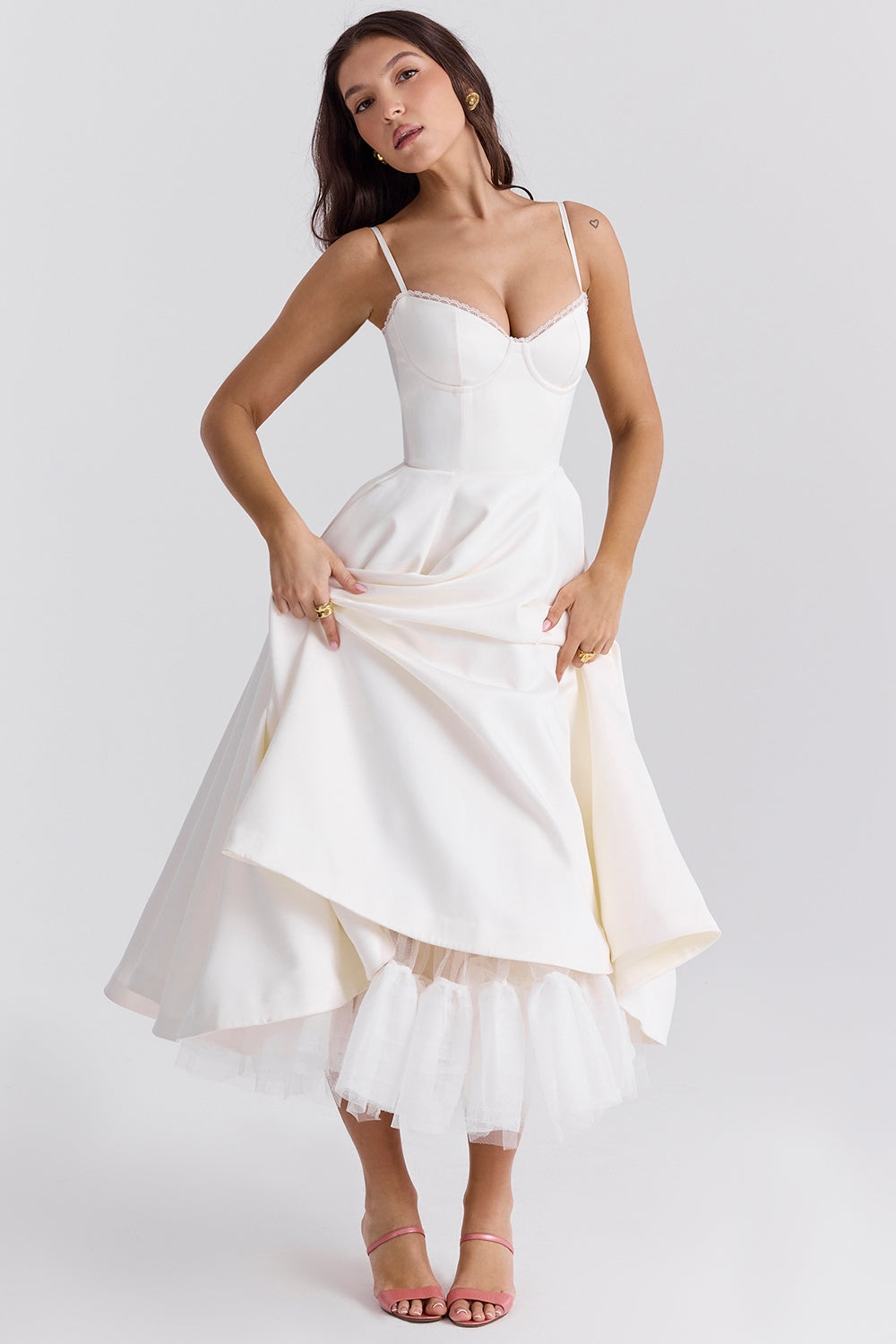 Persephoneessa - Elegant Midi Dress for Women