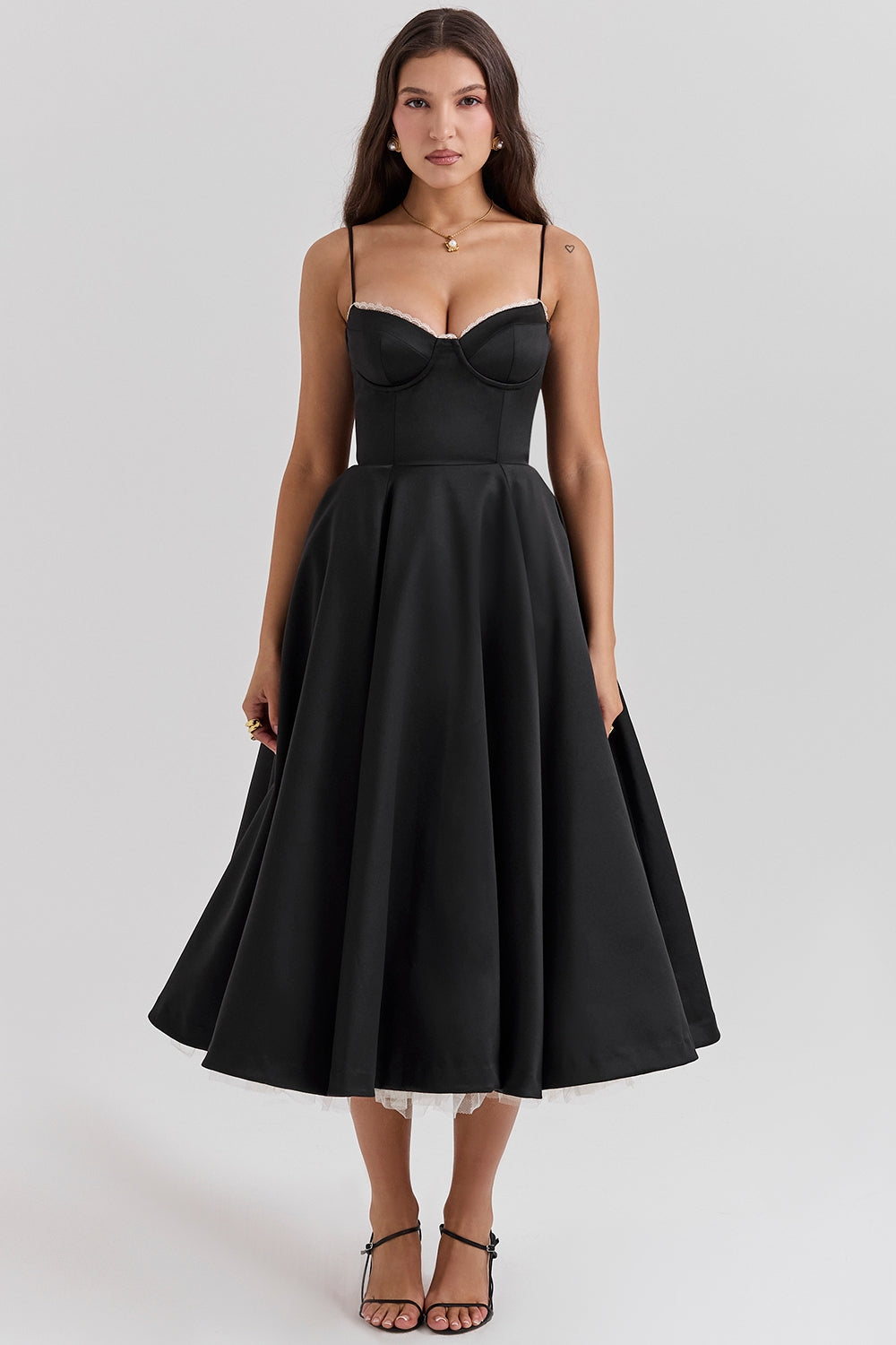 Persephoneessa - Elegant Midi Dress for Women
