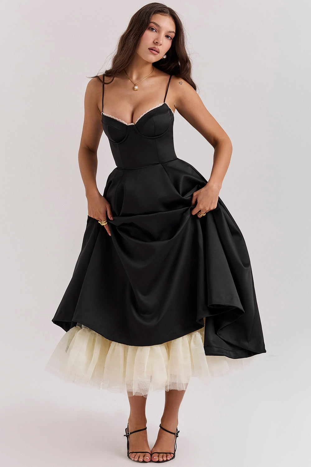 Persephoneessa - Elegant Midi Dress for Women