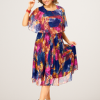 Cassandra - Floral Midi Dress